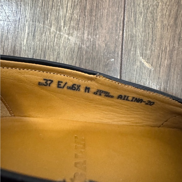 Bally Black Leather Bit Loafers with Silver Hardware women’s US 6.5 - Picture 5 of 8